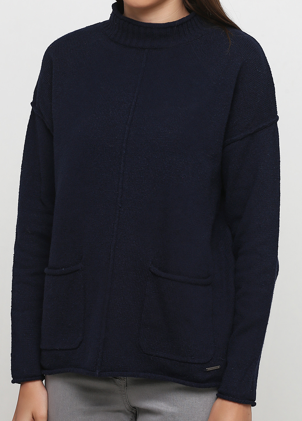 Темно-синій демісезонний светр BRANDTEX COASTLINE
