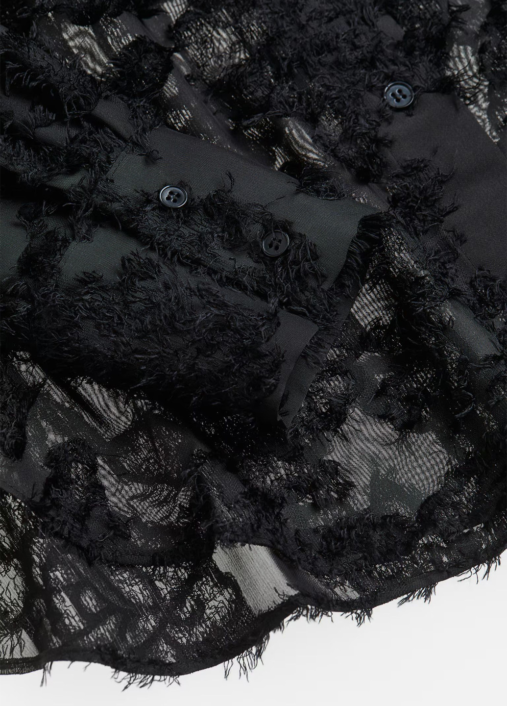 Чёрная блуза H&M