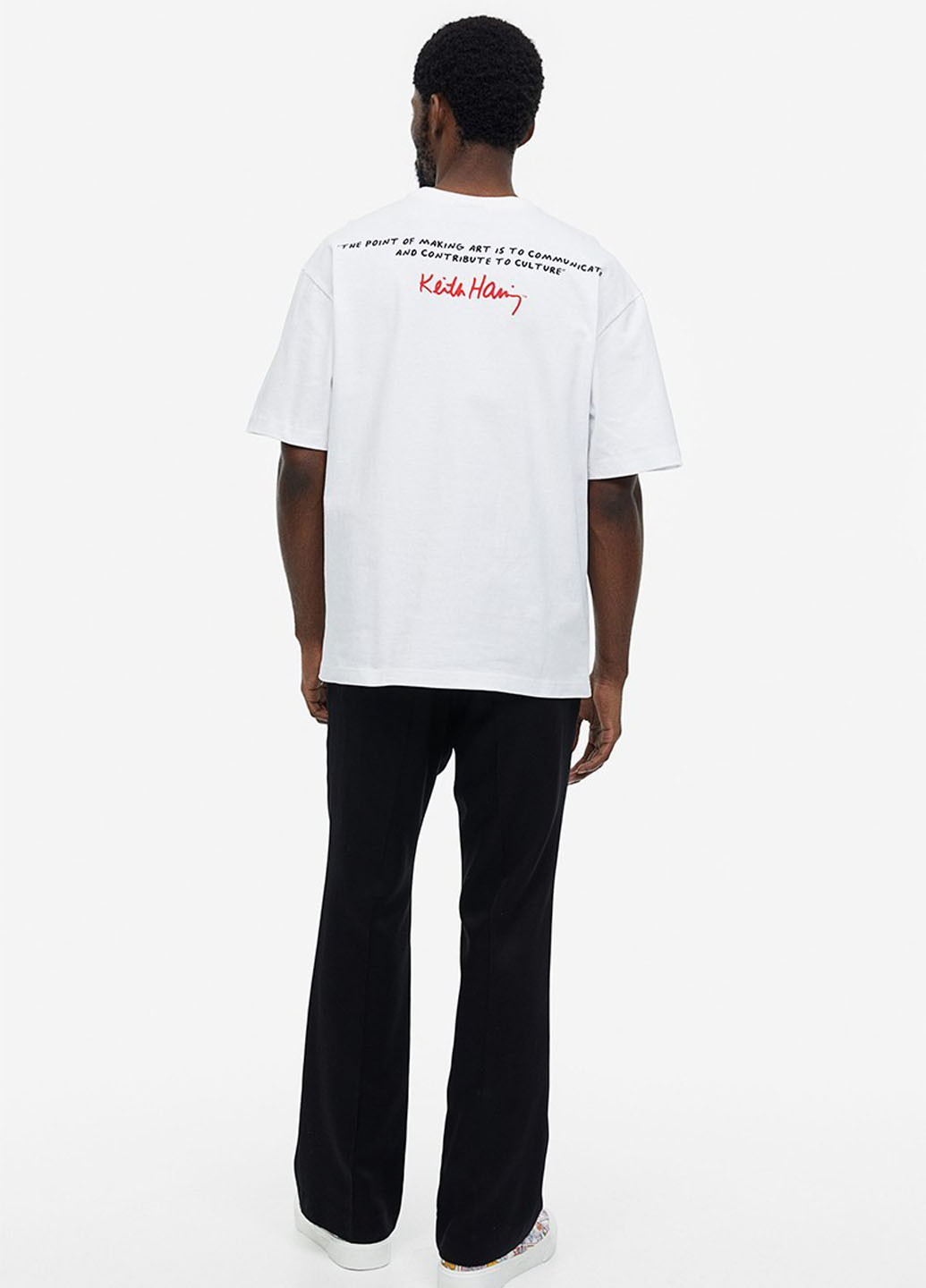 Белая футболка H&M