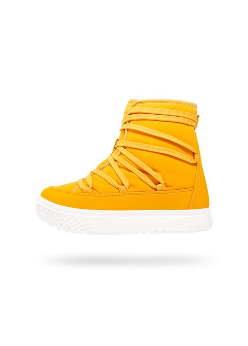 Зимние ботинки 41106000-7536 Native с белой подошвой резиновые