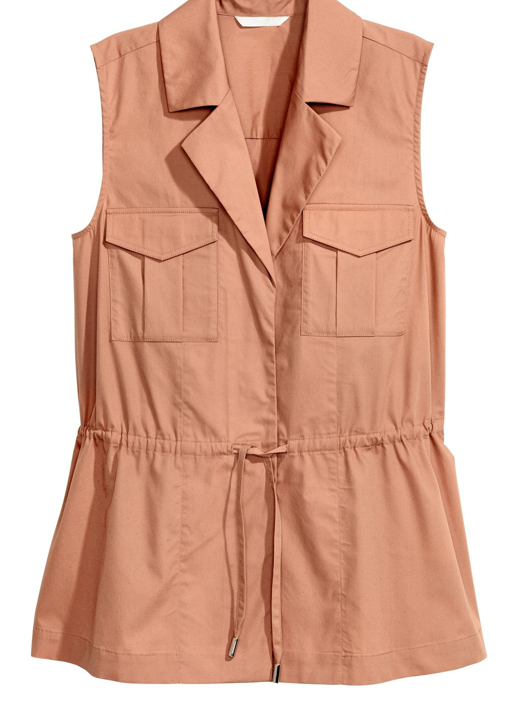 Світло-коричнева літня блуза H&M