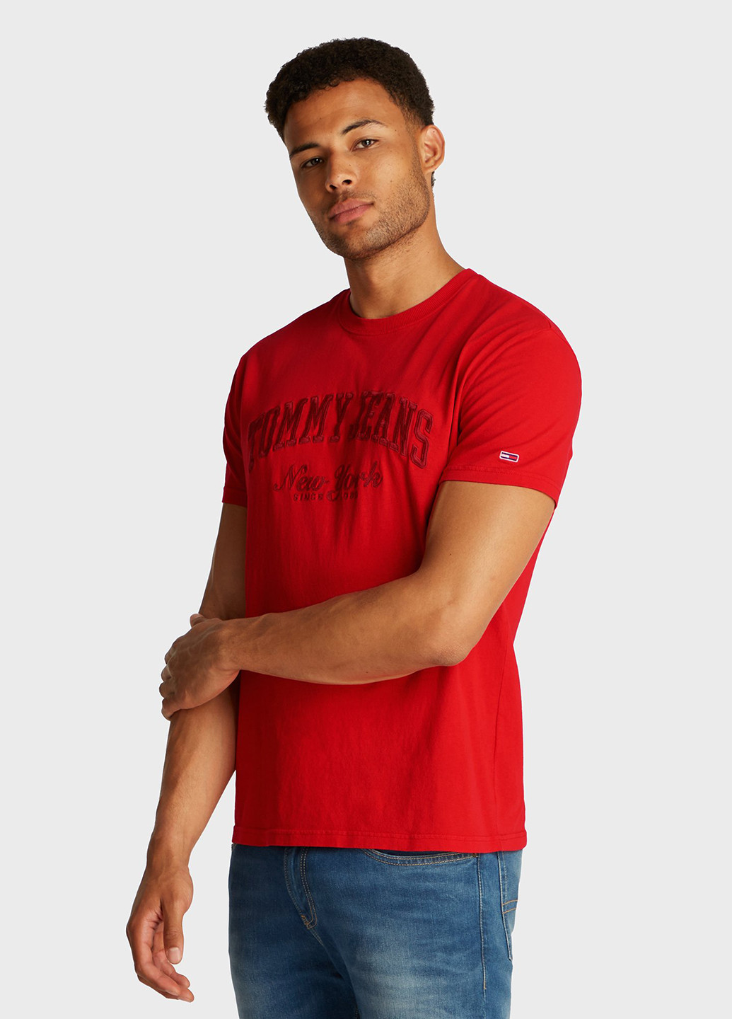 Червона футболка Tommy Jeans