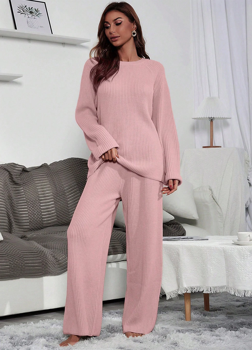 Костюм (джемпер, брюки) SHEIN (311627066)