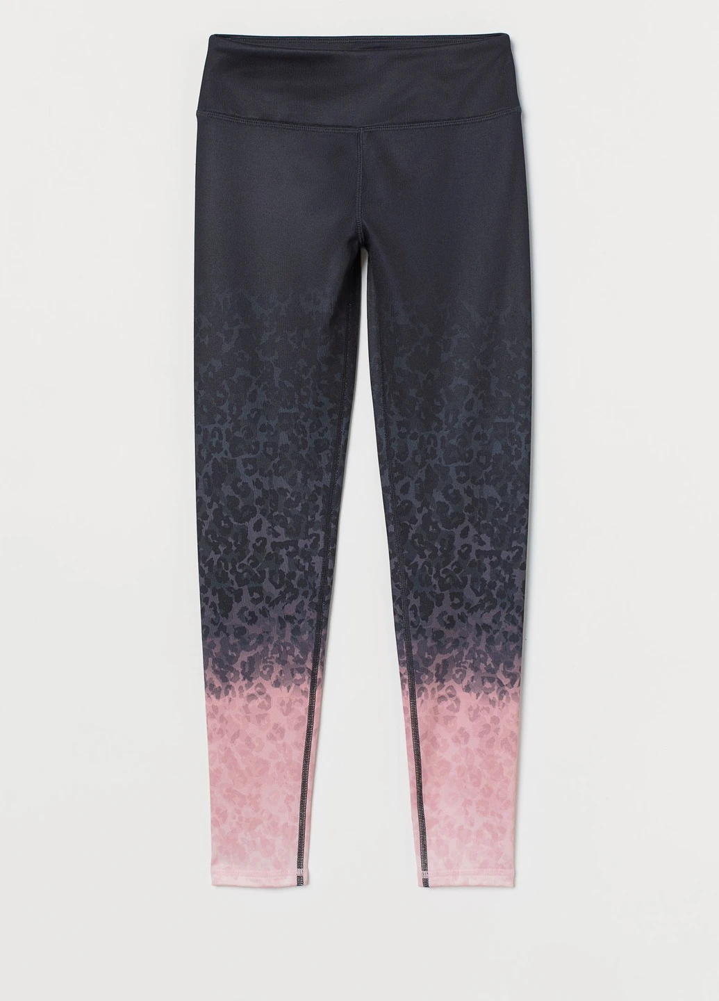 Черные демисезонные леггинсы H&M