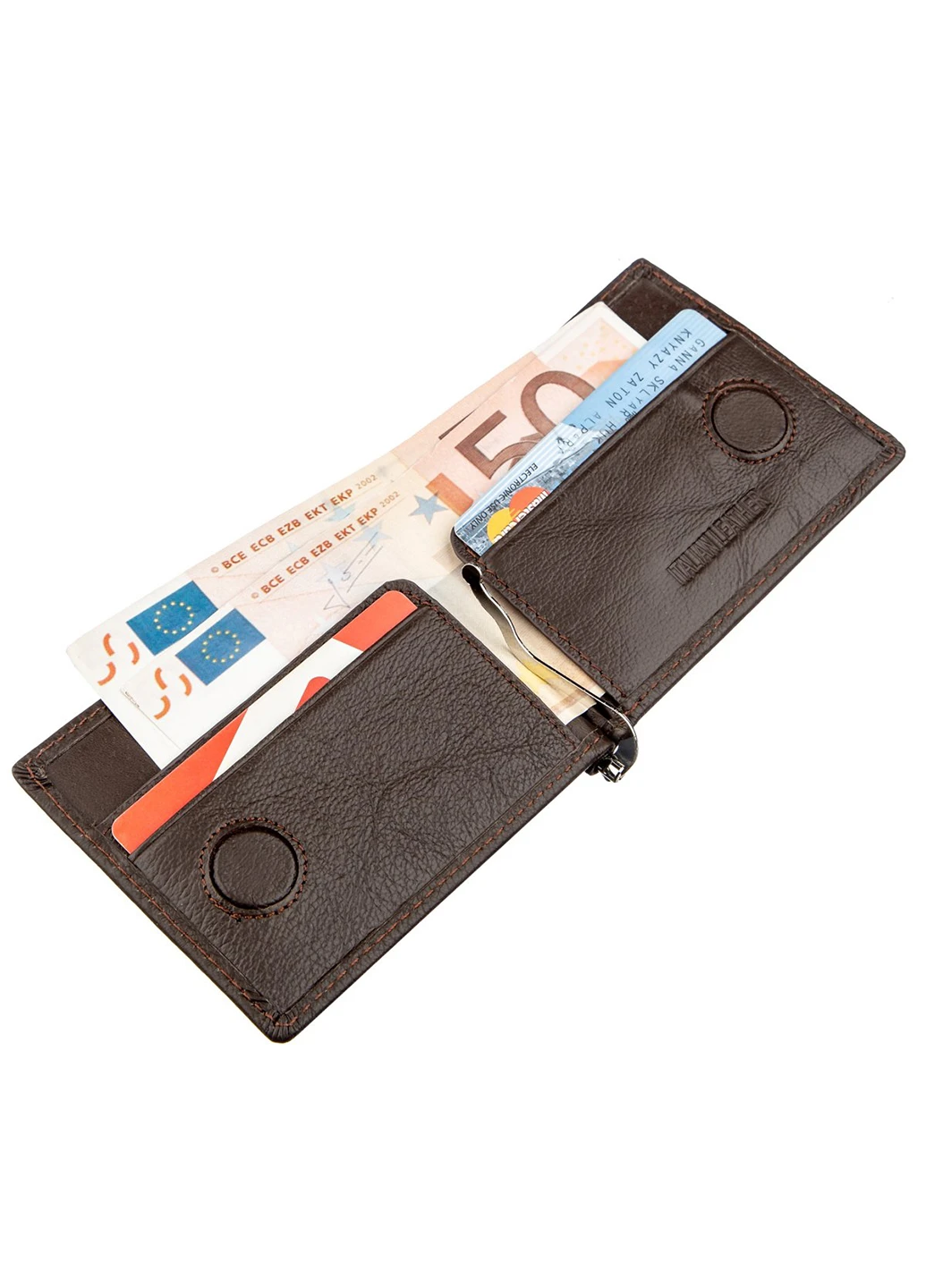 Чоловік шкіряний гаманець 11,5х8,5 см st leather (229460994)