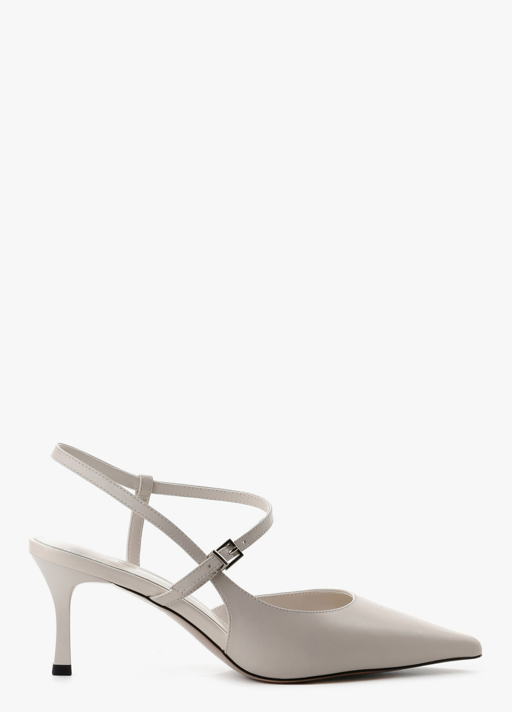 Le'BERDES Туфлі слінгбекі молочний з натуральна шкіра, україна — літо (370452012)