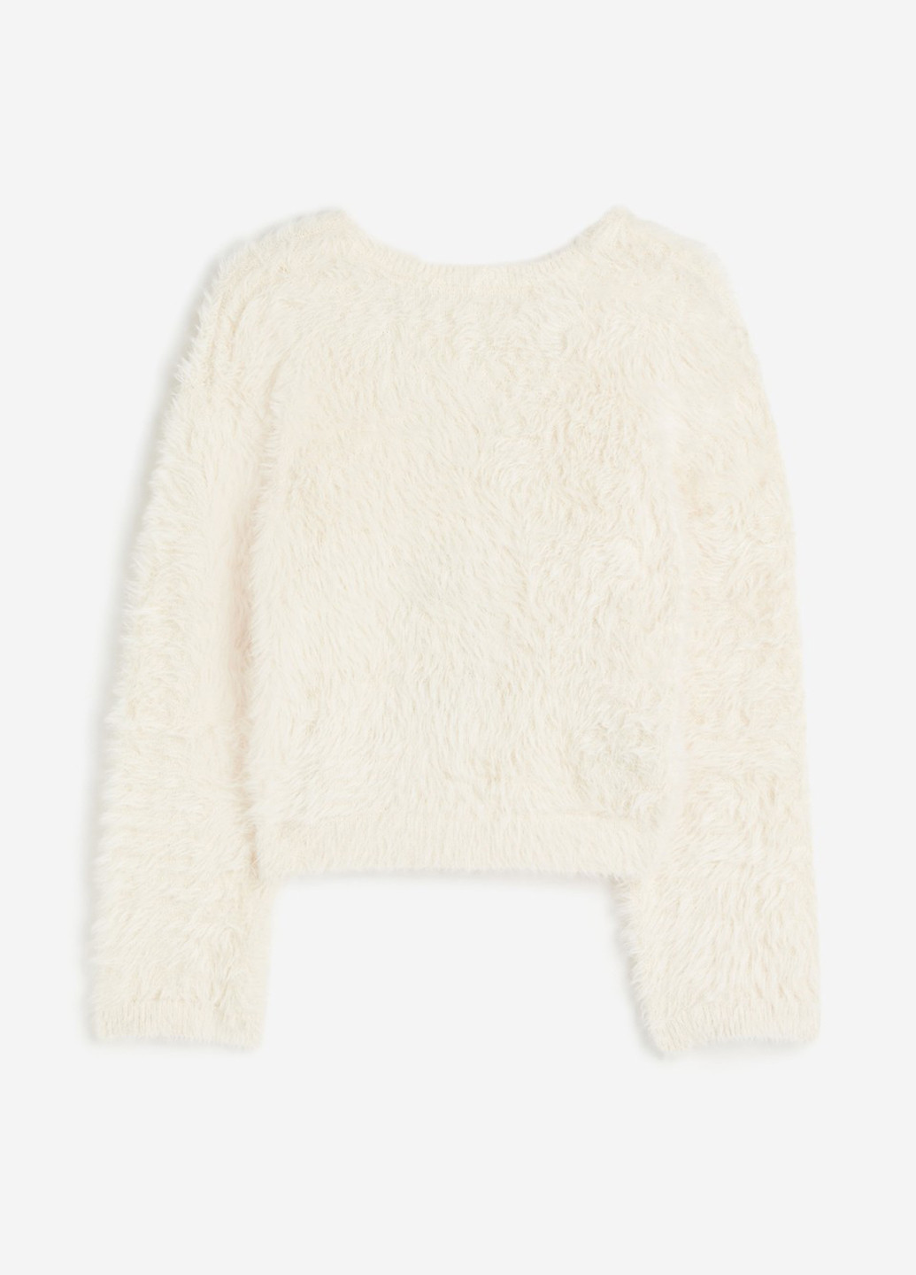 Кремовый зимний свитер H&M