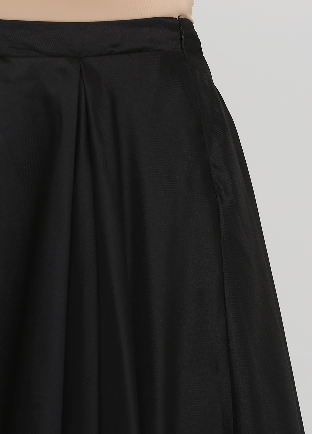 Черная кэжуал однотонная юбка VERA MODA пышная, клешированная