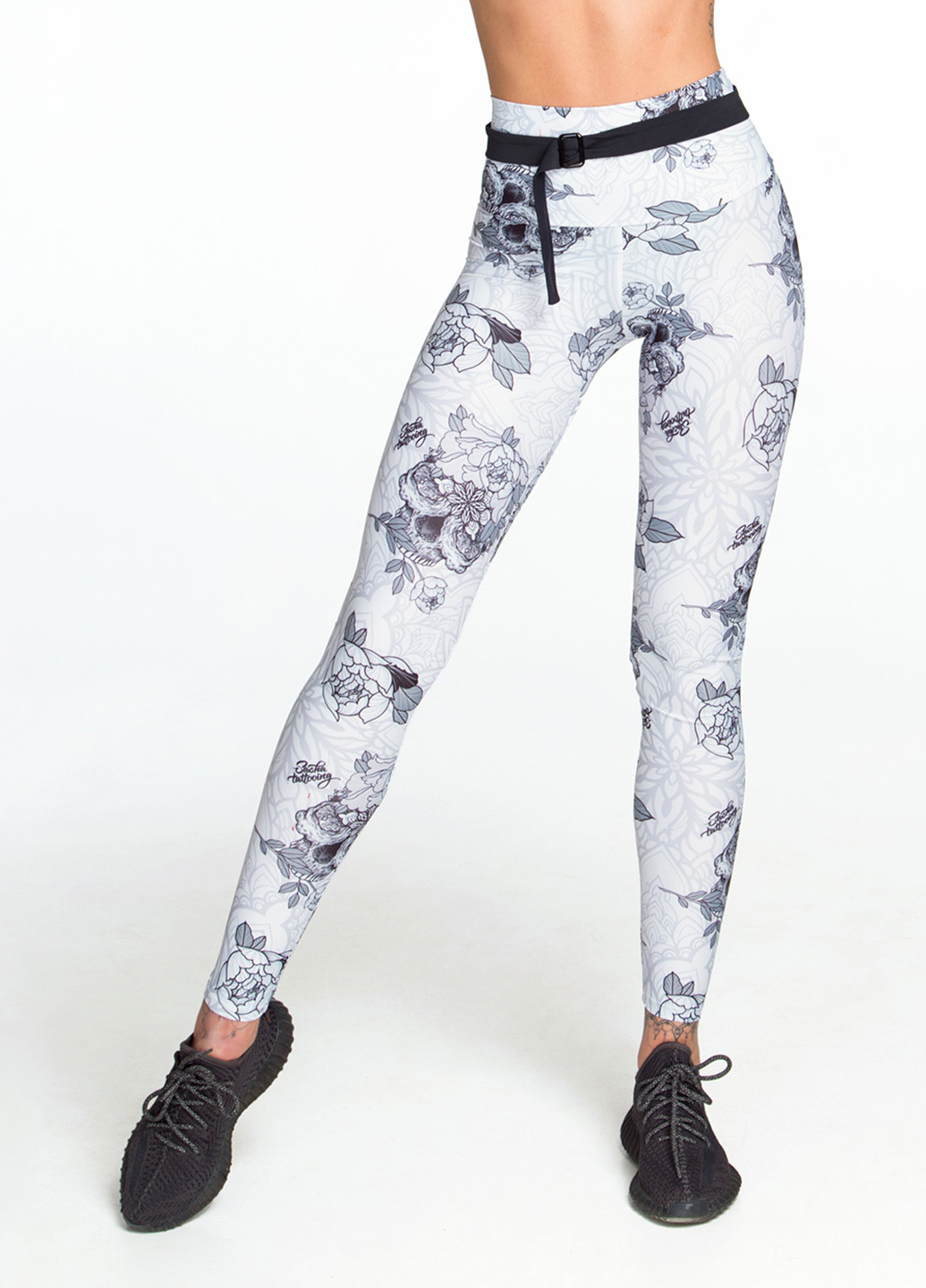 Светло-серые демисезонные леггинсы DF.Original