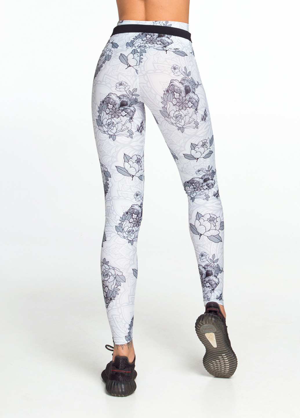 Светло-серые демисезонные леггинсы DF.Original