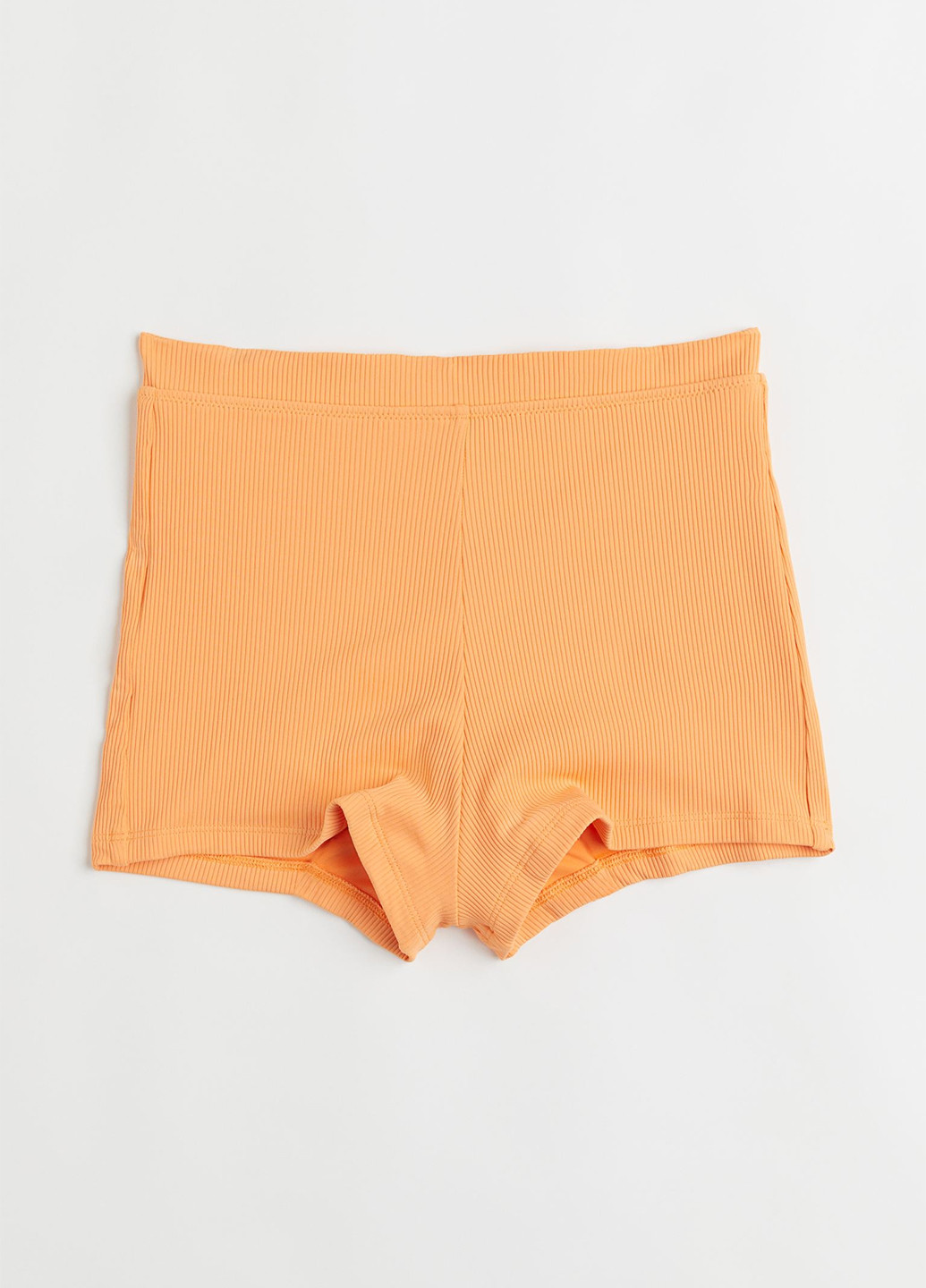 Светло-оранжевые купальные трусики-плавки однотонные H&M