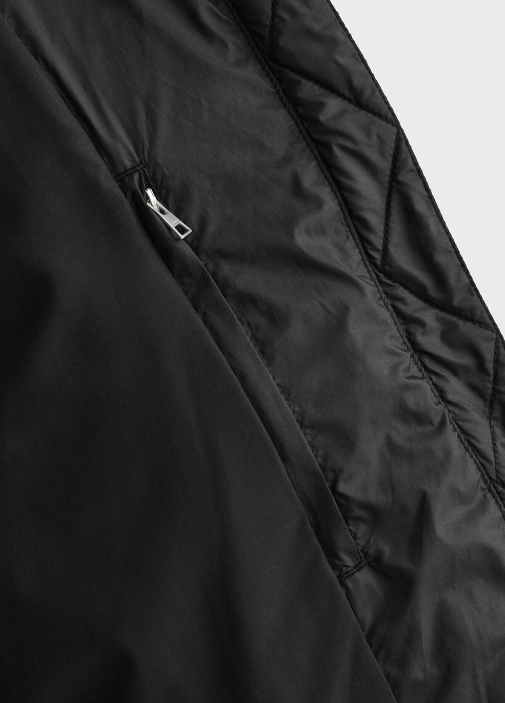 Черная зимняя куртка Gant