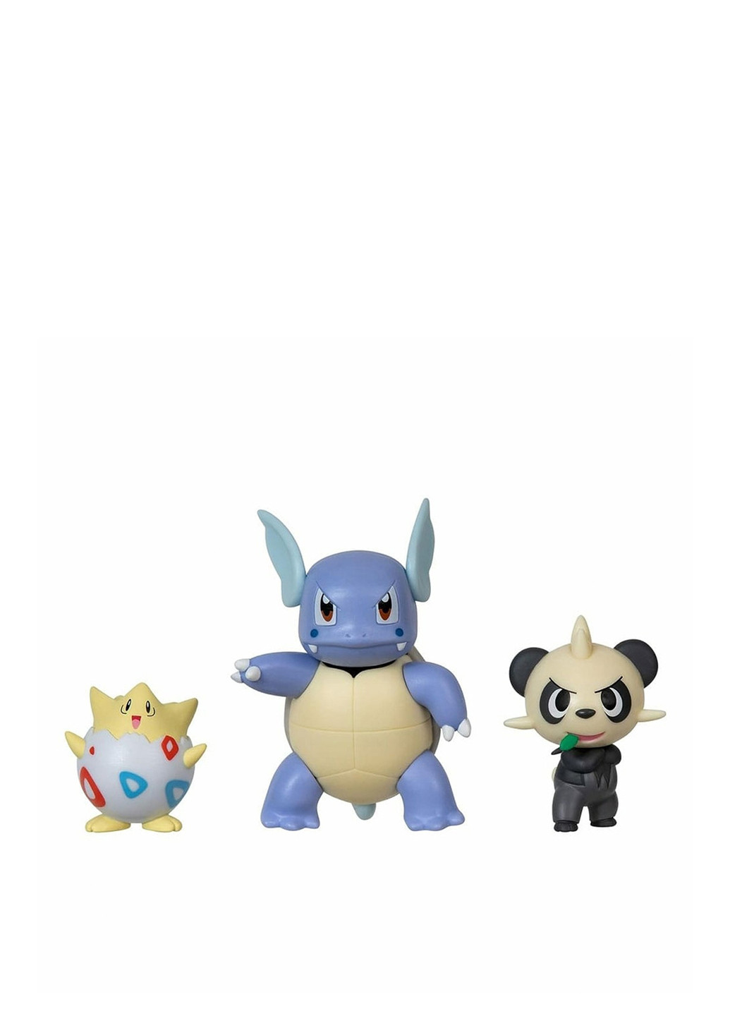 Набор игровых фигурок Тогепи, Панчам, Вартортл (3 пр.) Pokemon (264657627)