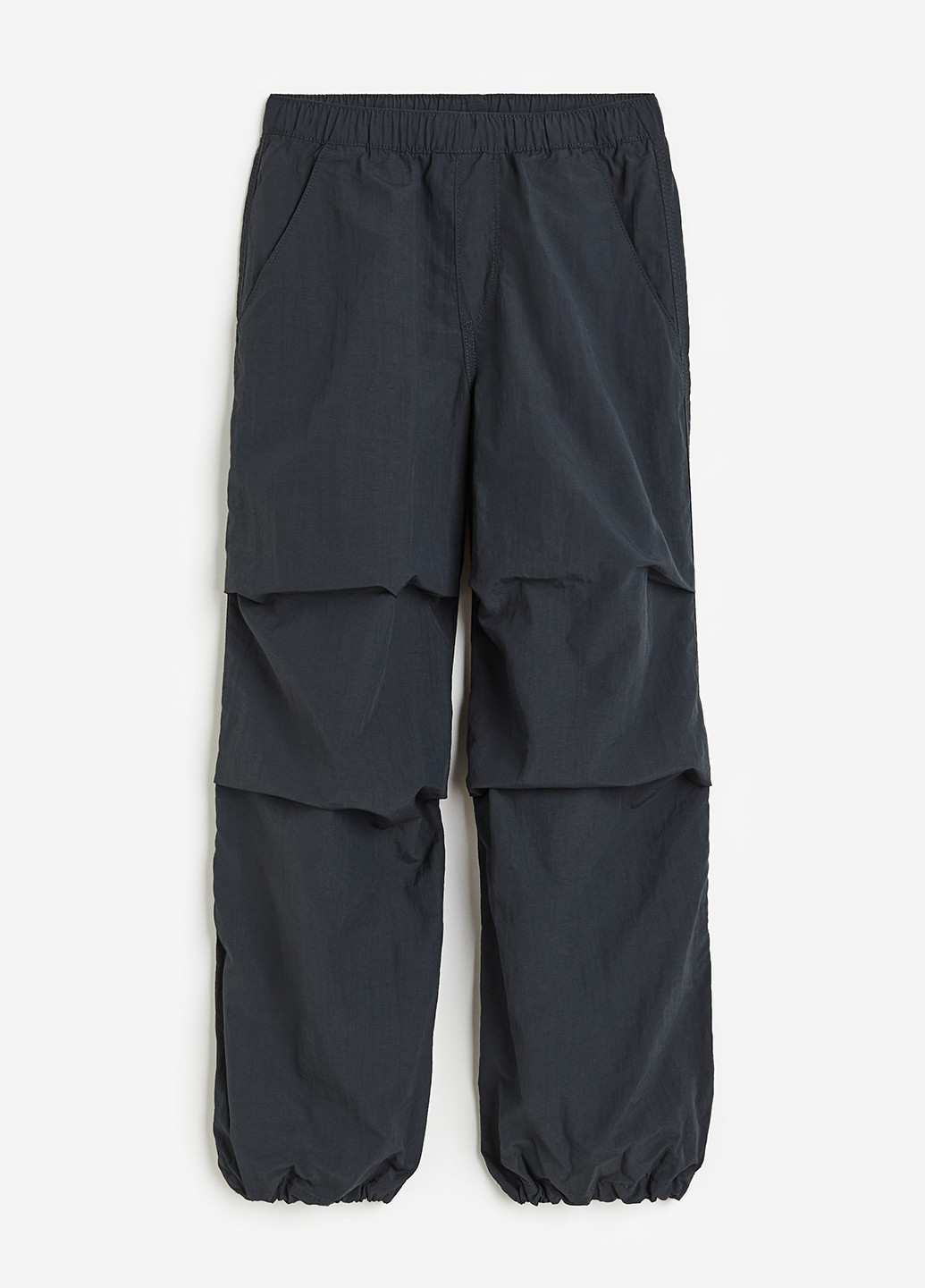 Темно-серые спортивные, кэжуал демисезонные шаровары брюки H&M