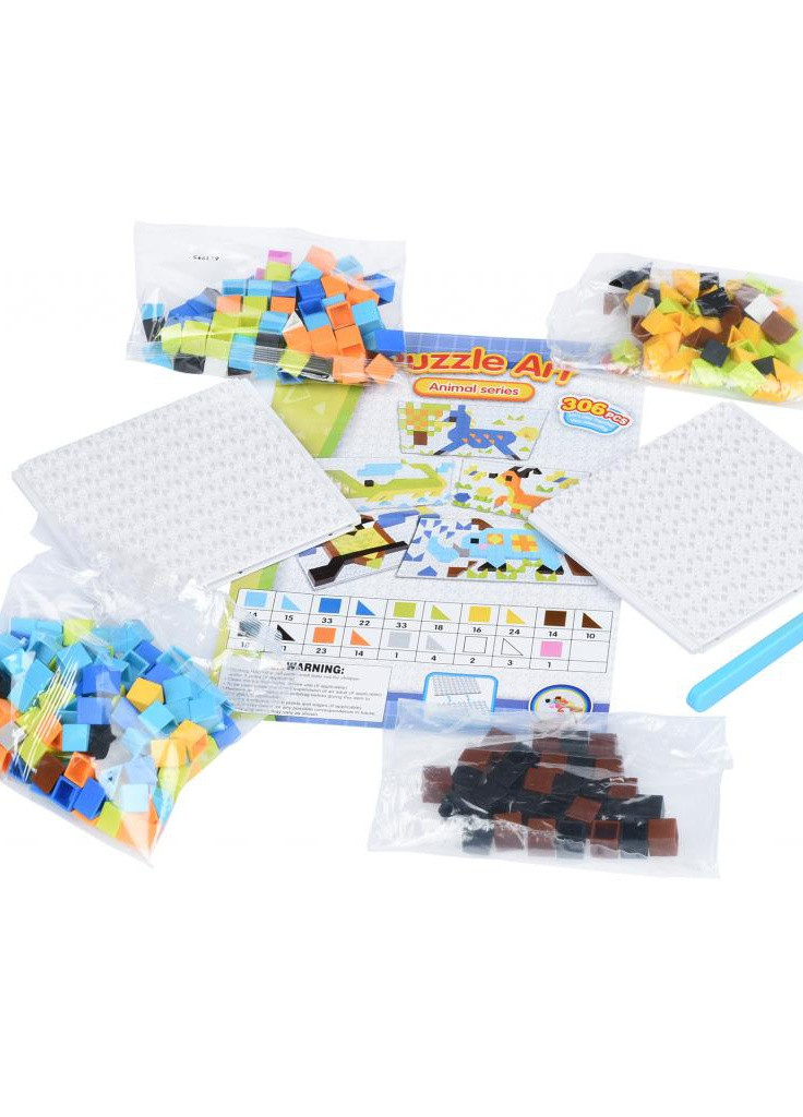 Набор для творчества Puzzle Art Animal serias 306 эл. (5991-6Ut) Same Toy (202365248)
