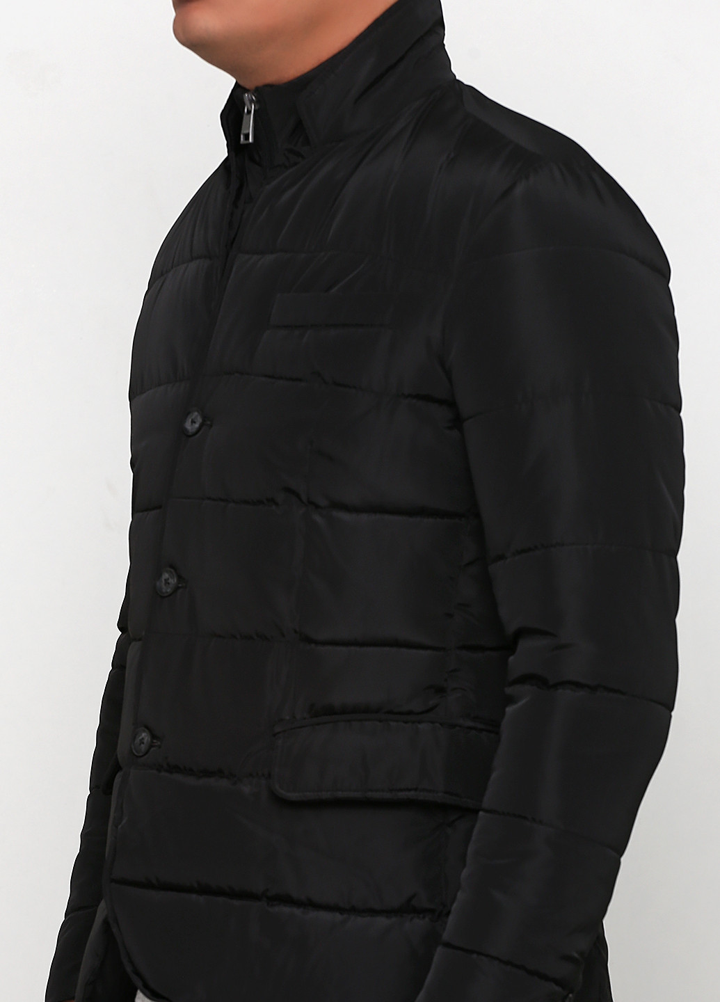 Чорна демісезонна куртка Sorbino