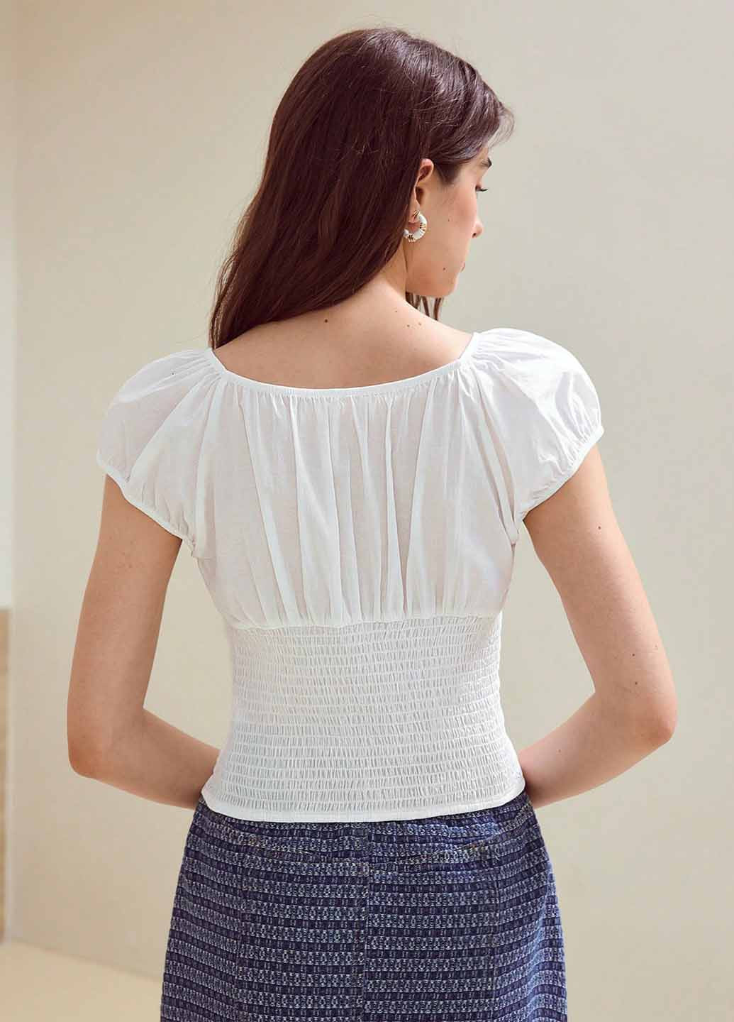 Біла блуза SHEIN