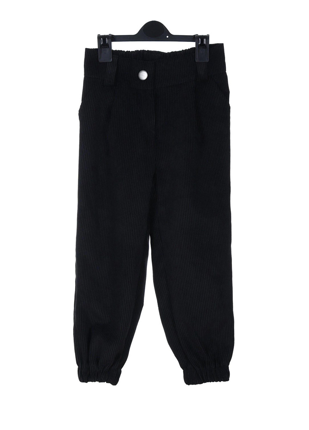 Черные кэжуал демисезонные зауженные брюки Dana