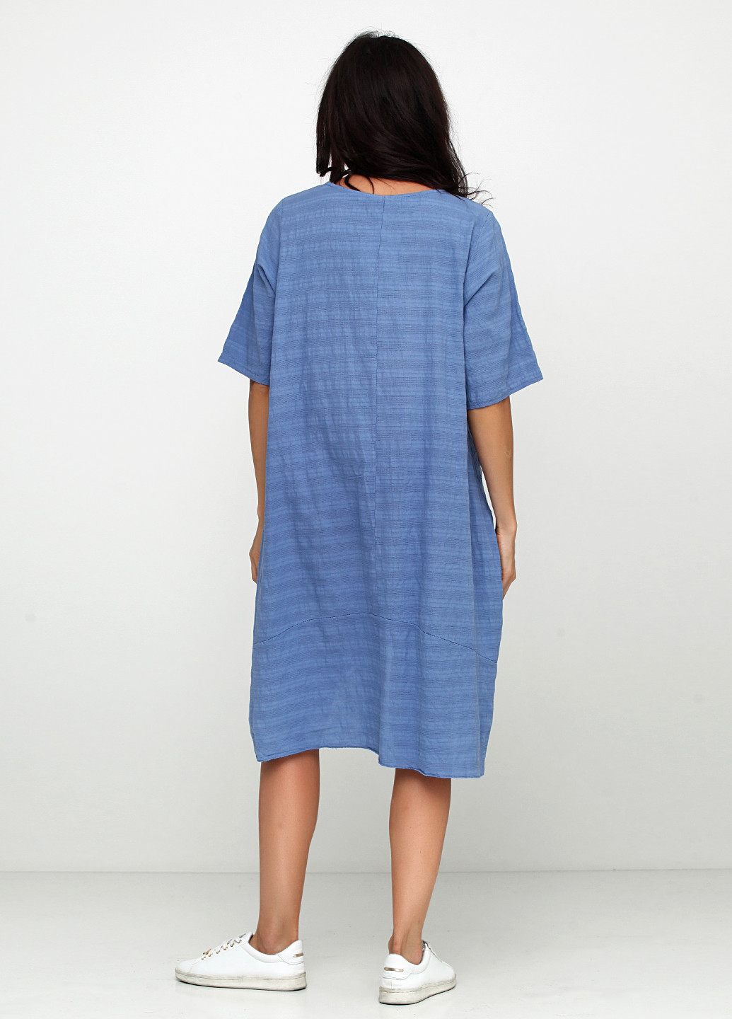 Голубое кэжуал платье My Luna с рисунком