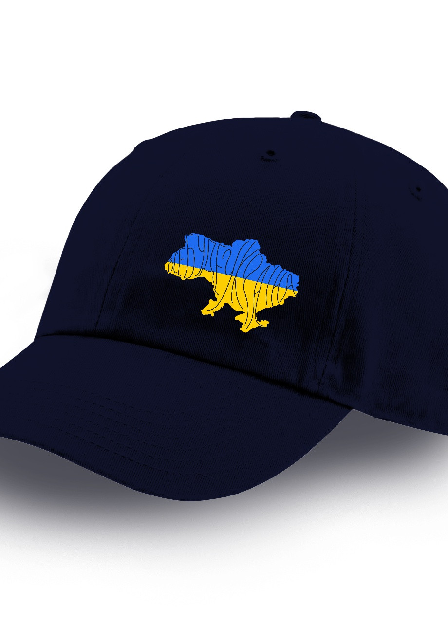 Кепка дитяча для хлопчиків Все буде Україна (9273-3771-8) Темно-синій MobiPrint (253484585)