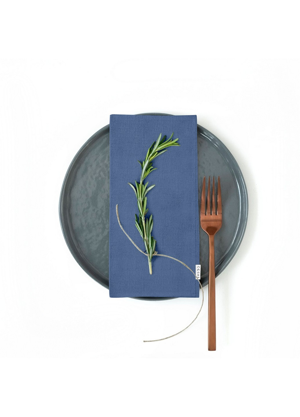 Набор из 2-х тканевых салфеток 35х35 Ranfors Dark Blue (4822052073131) Cosas (252409188)