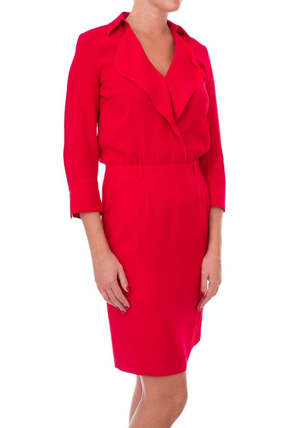 Красное кэжуал платье Marc Aurel