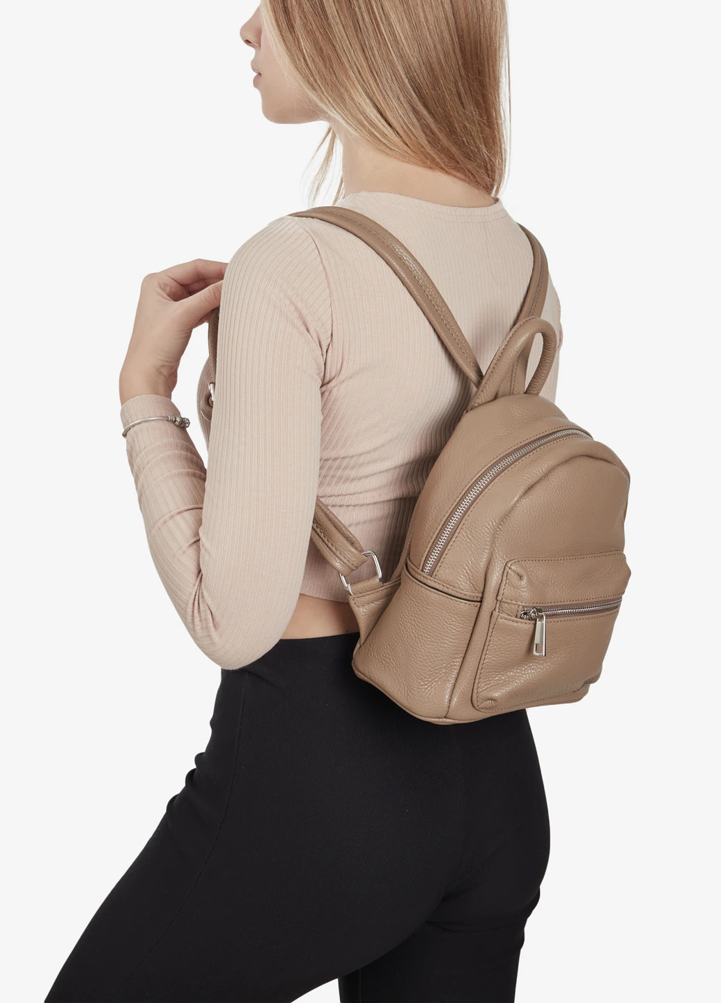 Рюкзак жіночий шкіряний Backpack Regina Notte (254459746)