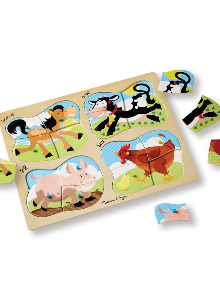 Пазл Melissa & Doug 4 в 1 Ферма (MD9858) Melissa&Doug (202365350)