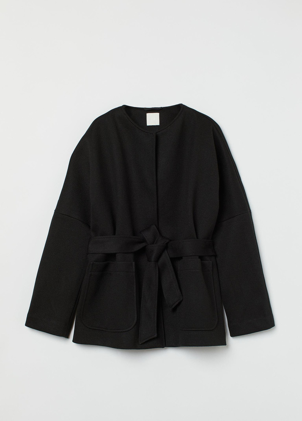 Черное Пальто легке,чорний, H&M