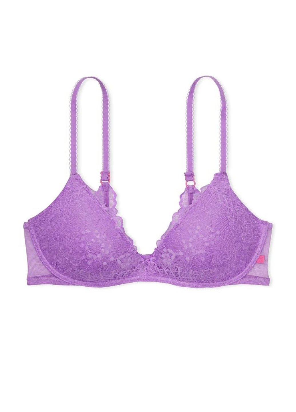 Бузковий демісезонний комплект (бюстгальтер, трусики) Victoria's Secret