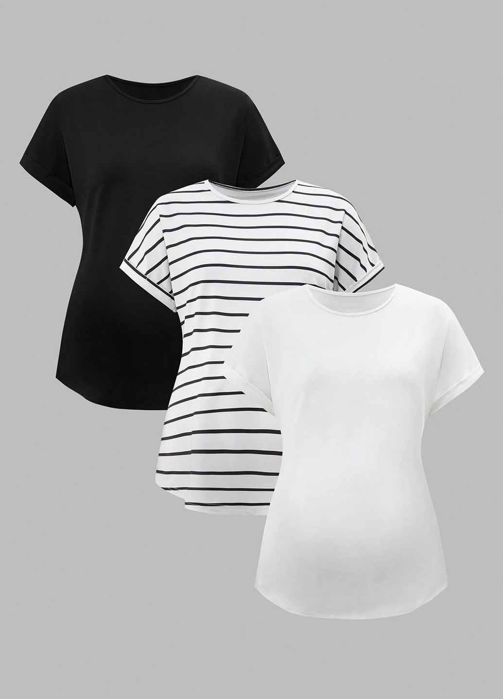Футболка для беременных (3 шт.) SHEIN - (367006181)