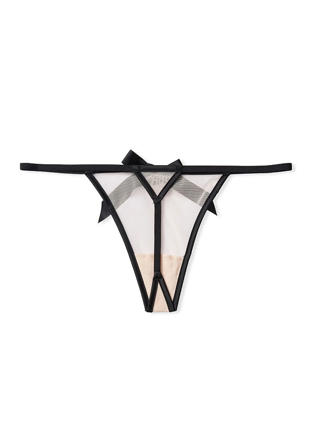 Бежевый демисезонный комплект (бюстгальтер, трусы) Victoria's Secret