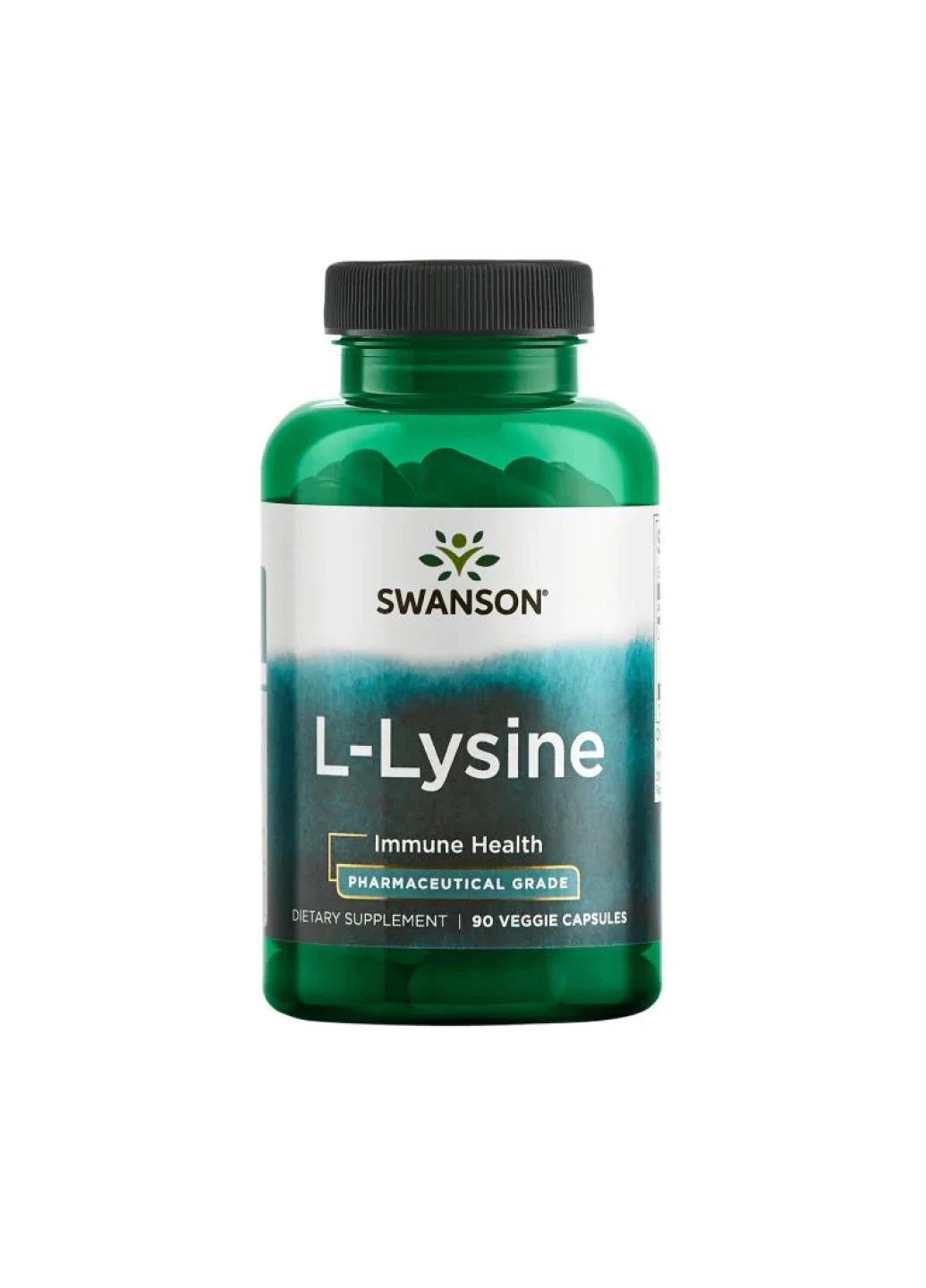Добавка для иммунной системы, от стресса L-Lysine -90caps Swanson (253153477)