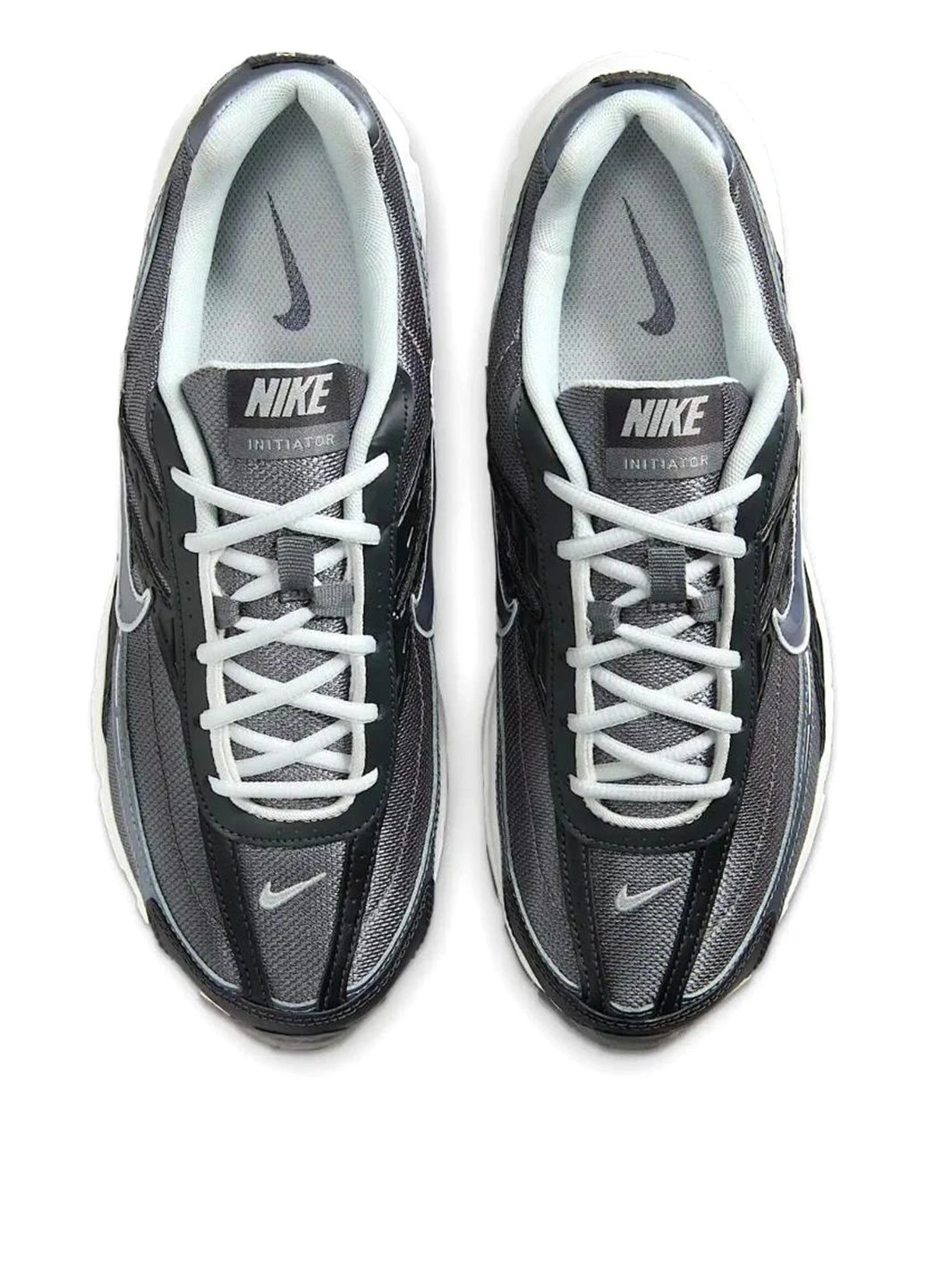 Серые демисезонные кроссовки ib3083-001 Nike Initiator