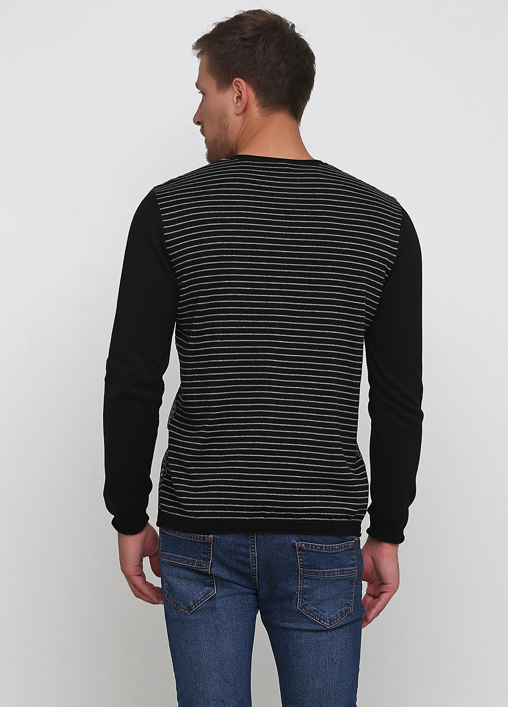 Черный демисезонный пуловер пуловер Mexx