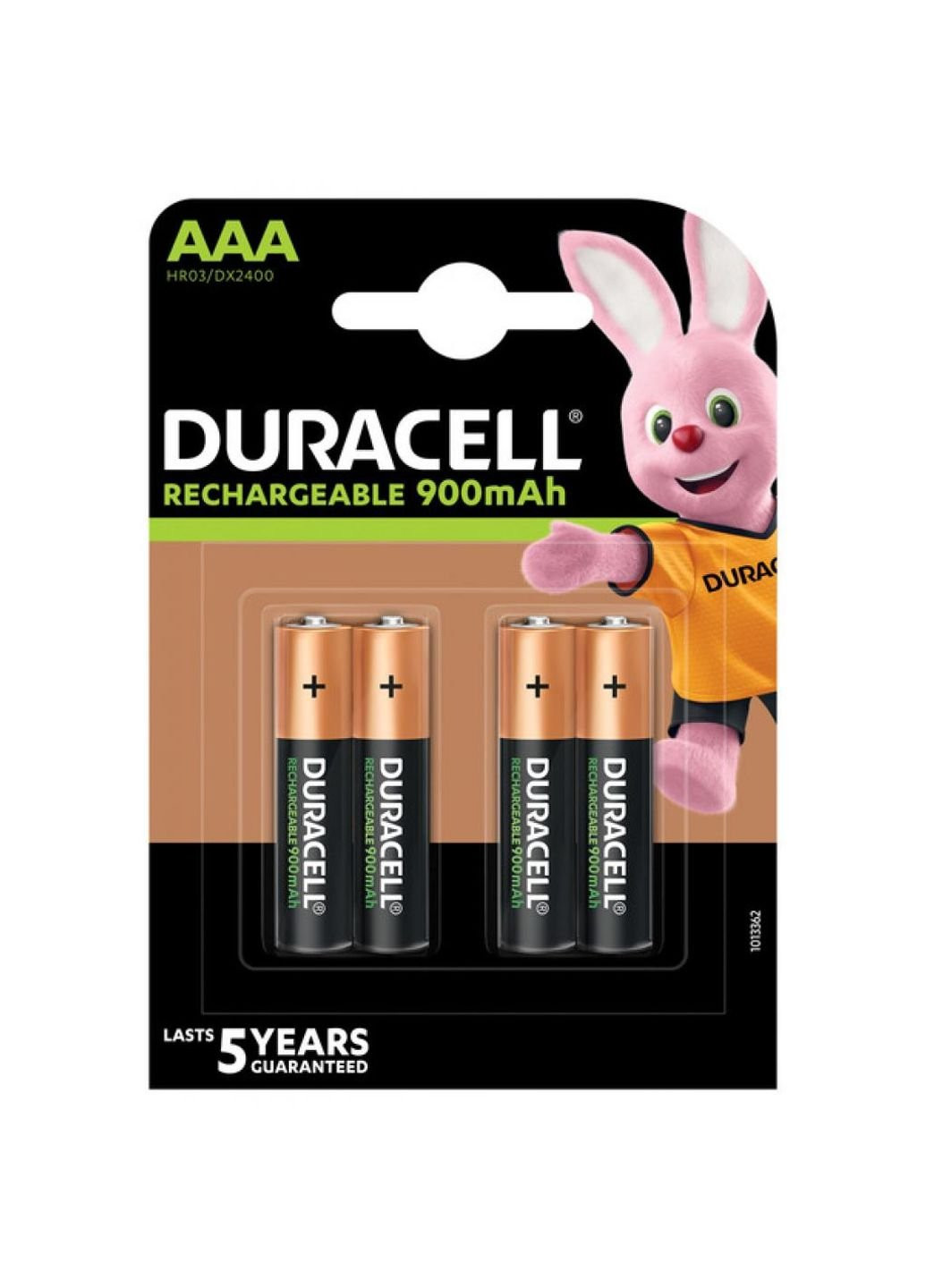 Аккумулятор AAA HR03 900mAh * 4 (5005015) Duracell (251420115)
