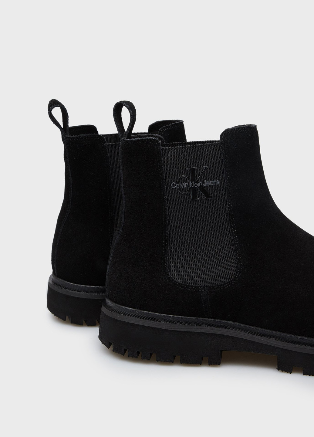 Черные осенние ботинки челси Calvin Klein Jeans