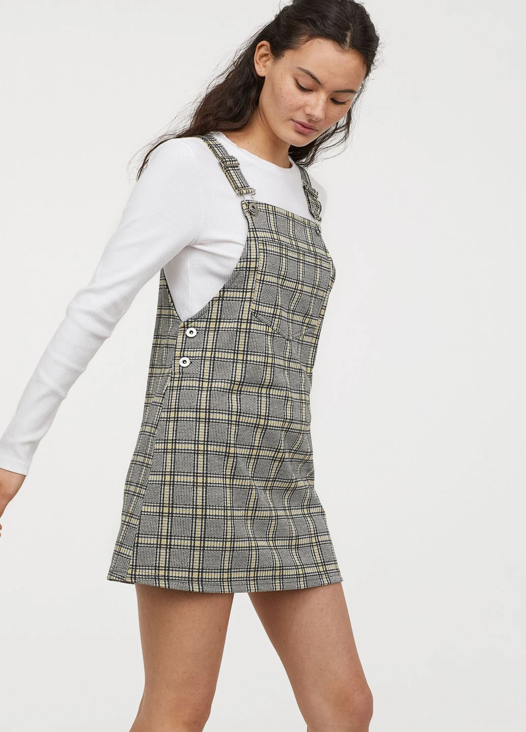 Черное кэжуал платье H&M