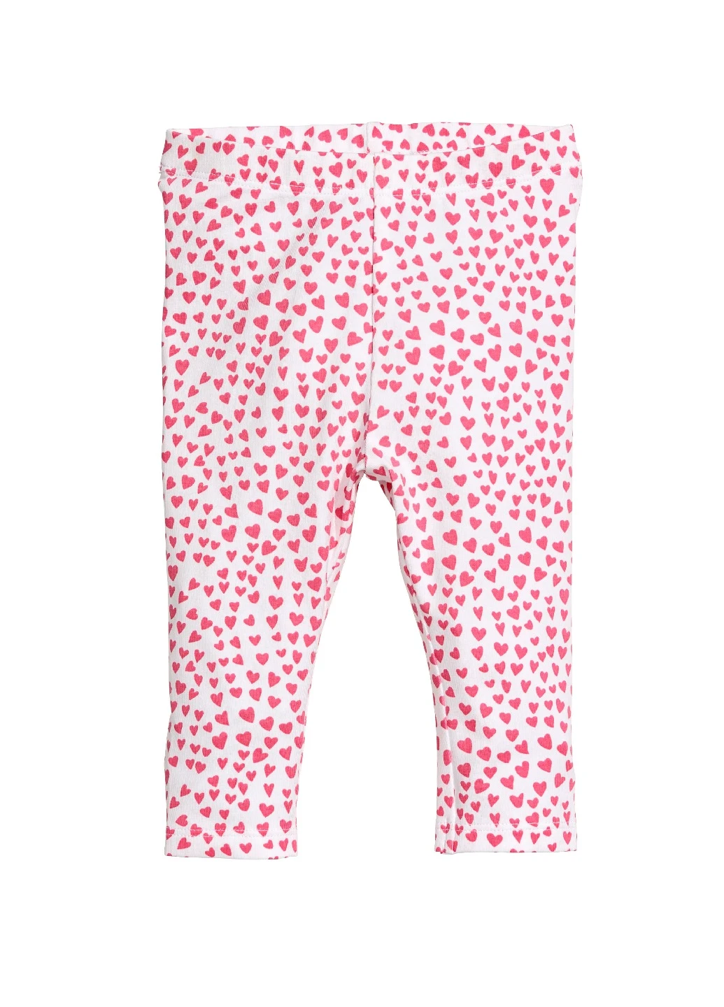Розовые демисезонные леггинсы H&M