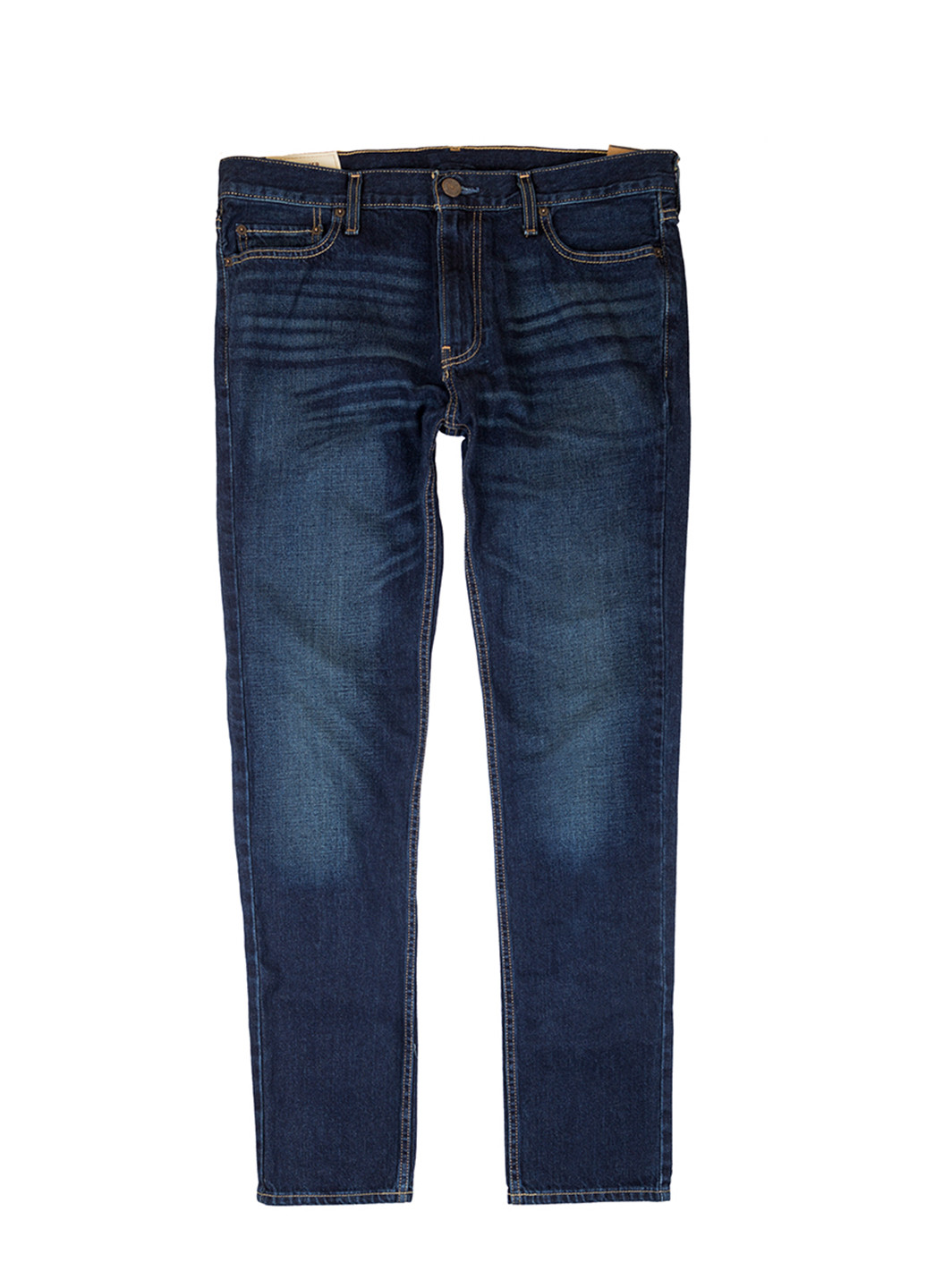 Темно-синие демисезонные джинсы Hollister