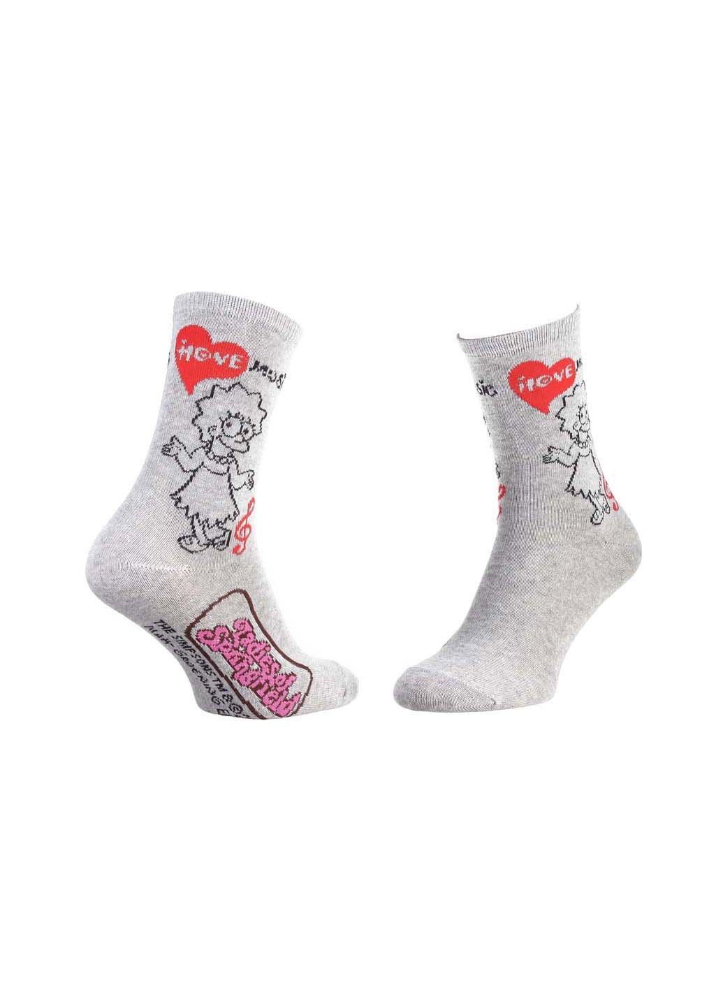 Шкарпетки The Simpsons lisa i love music 1-pack (254007337)