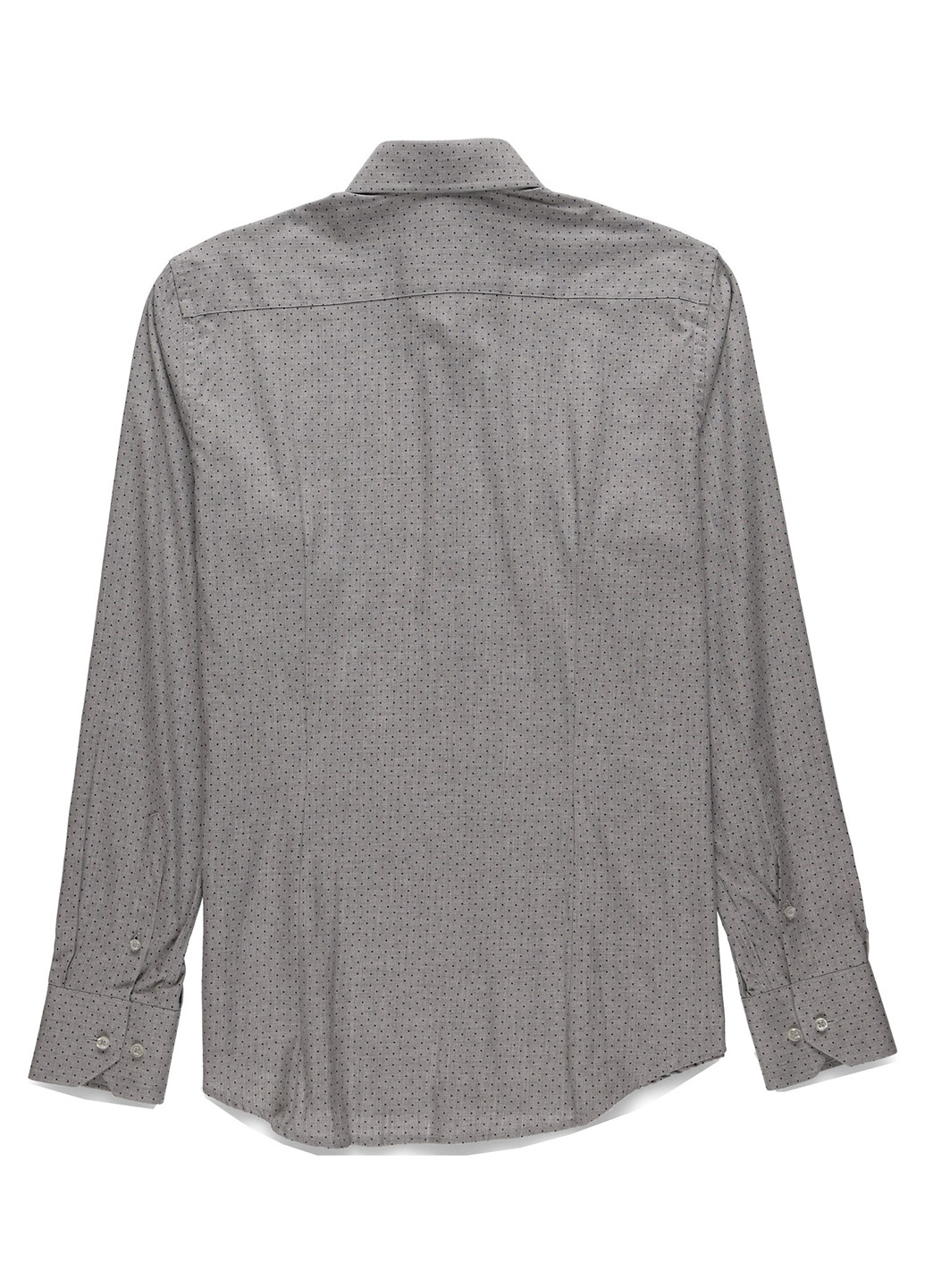 Серая классическая, кэжуал рубашка в горошек Nazarenogabrielli