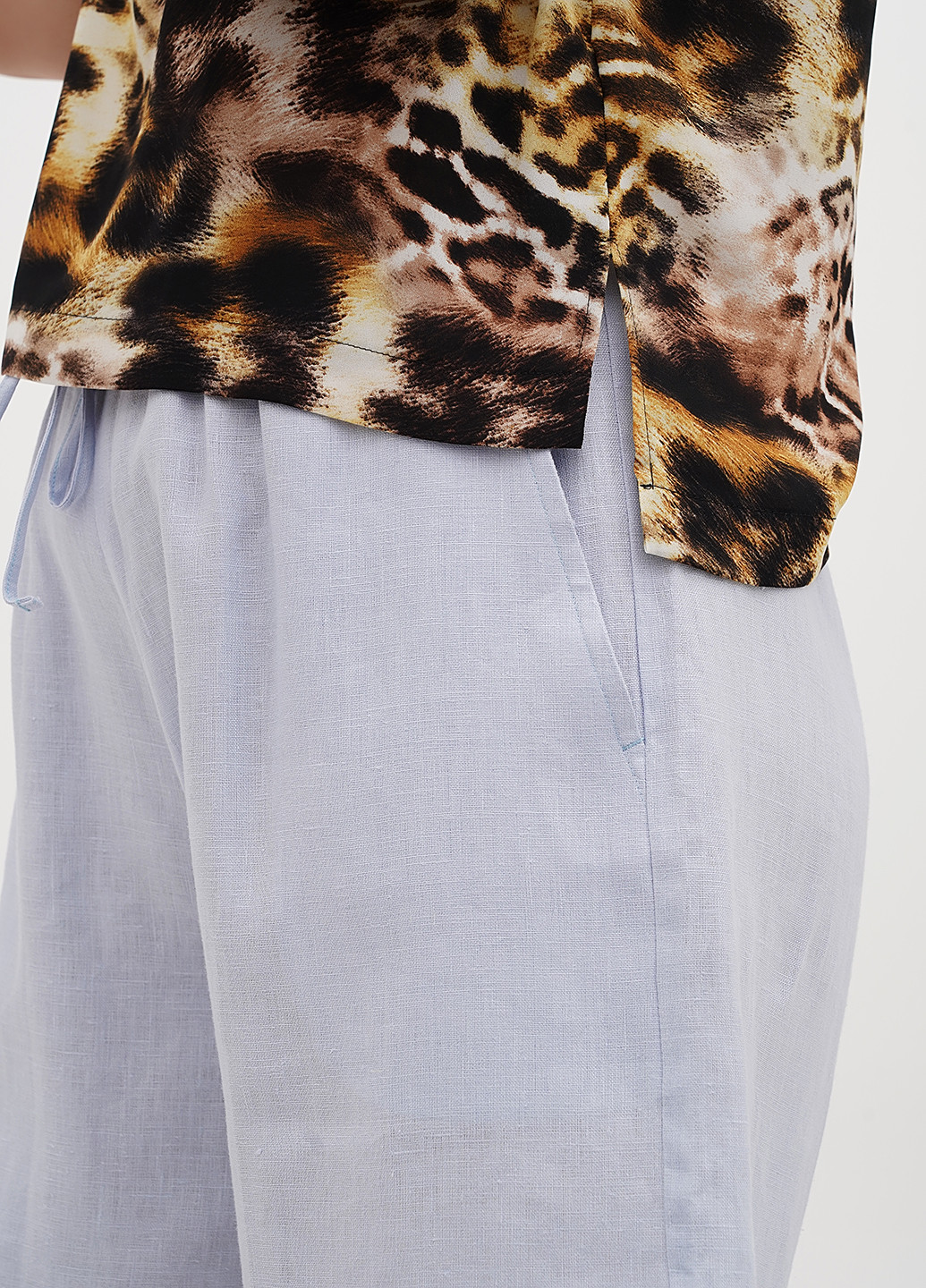 Темно-бежевая блуза Silence