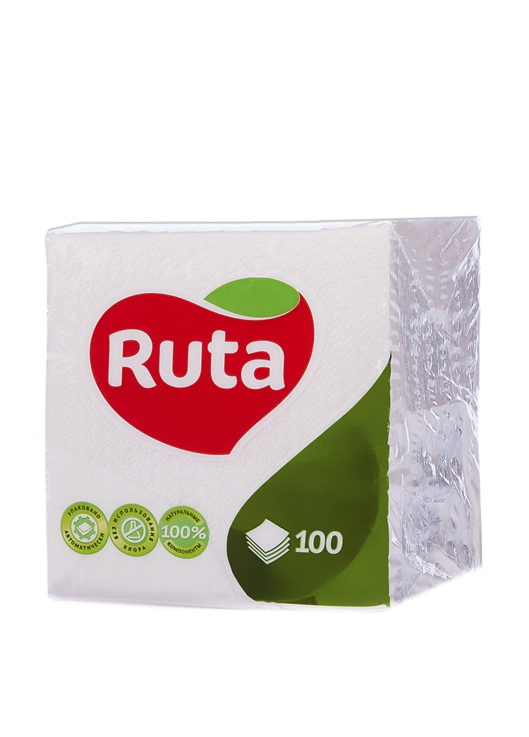 Салфетки (белые), 100 шт. Ruta (89545403)