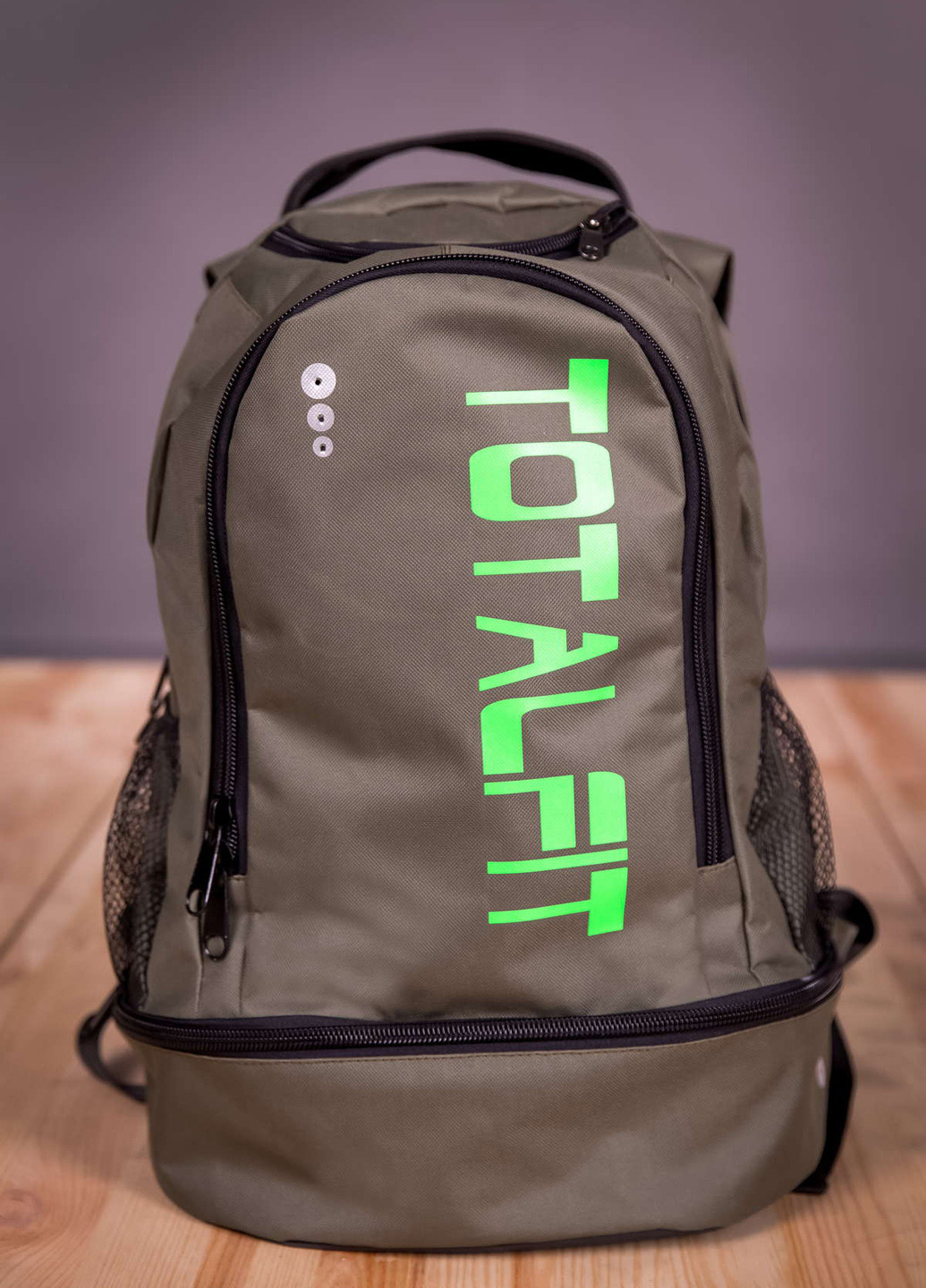 Рюкзак TOTALFIT логотип хаки спортивный