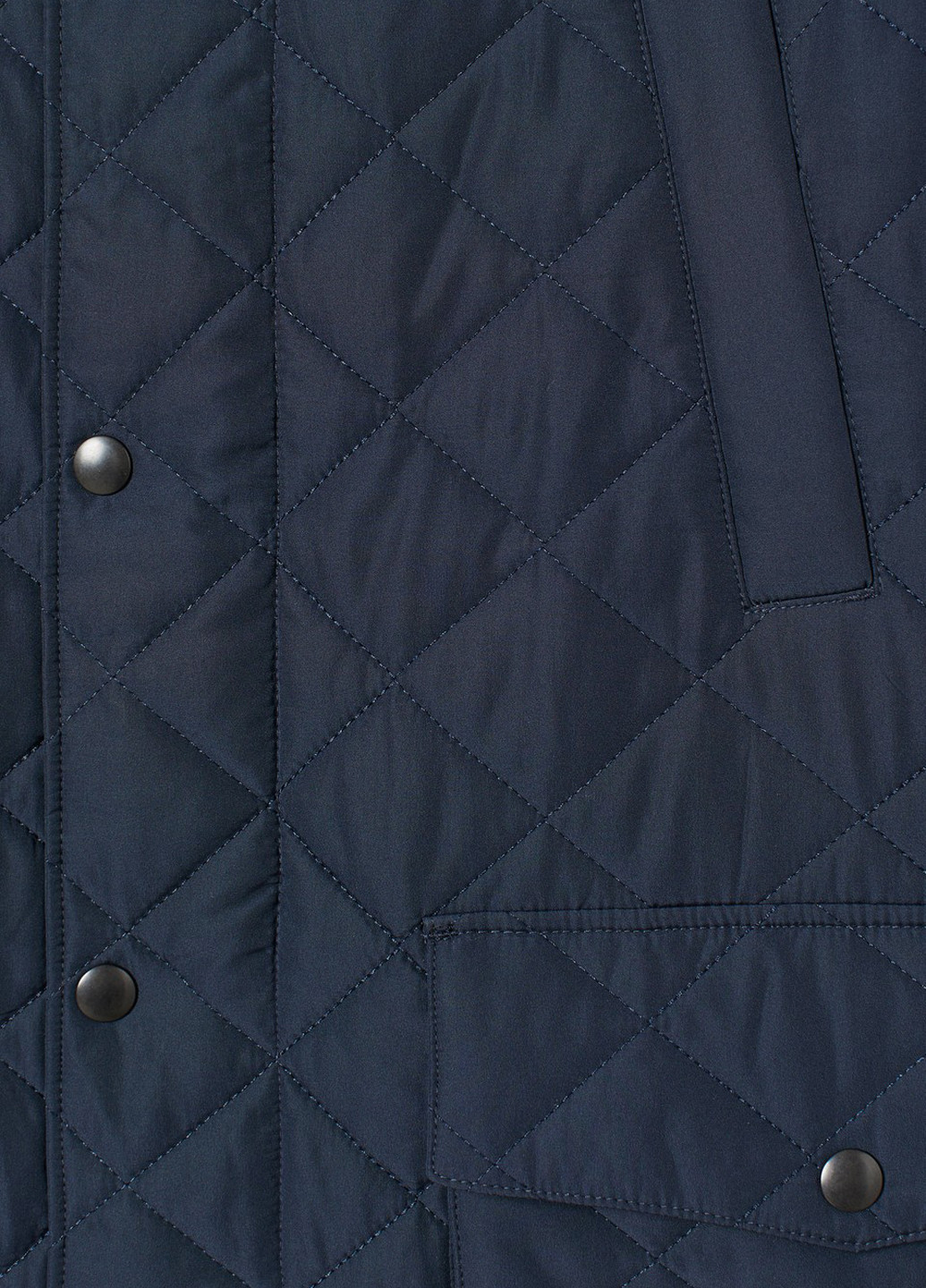 Темно-синя демісезонна куртка H&M