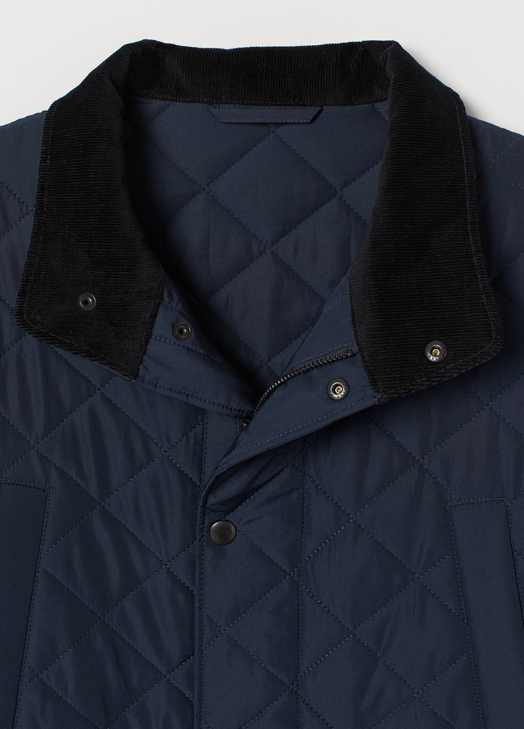 Темно-синя демісезонна куртка H&M