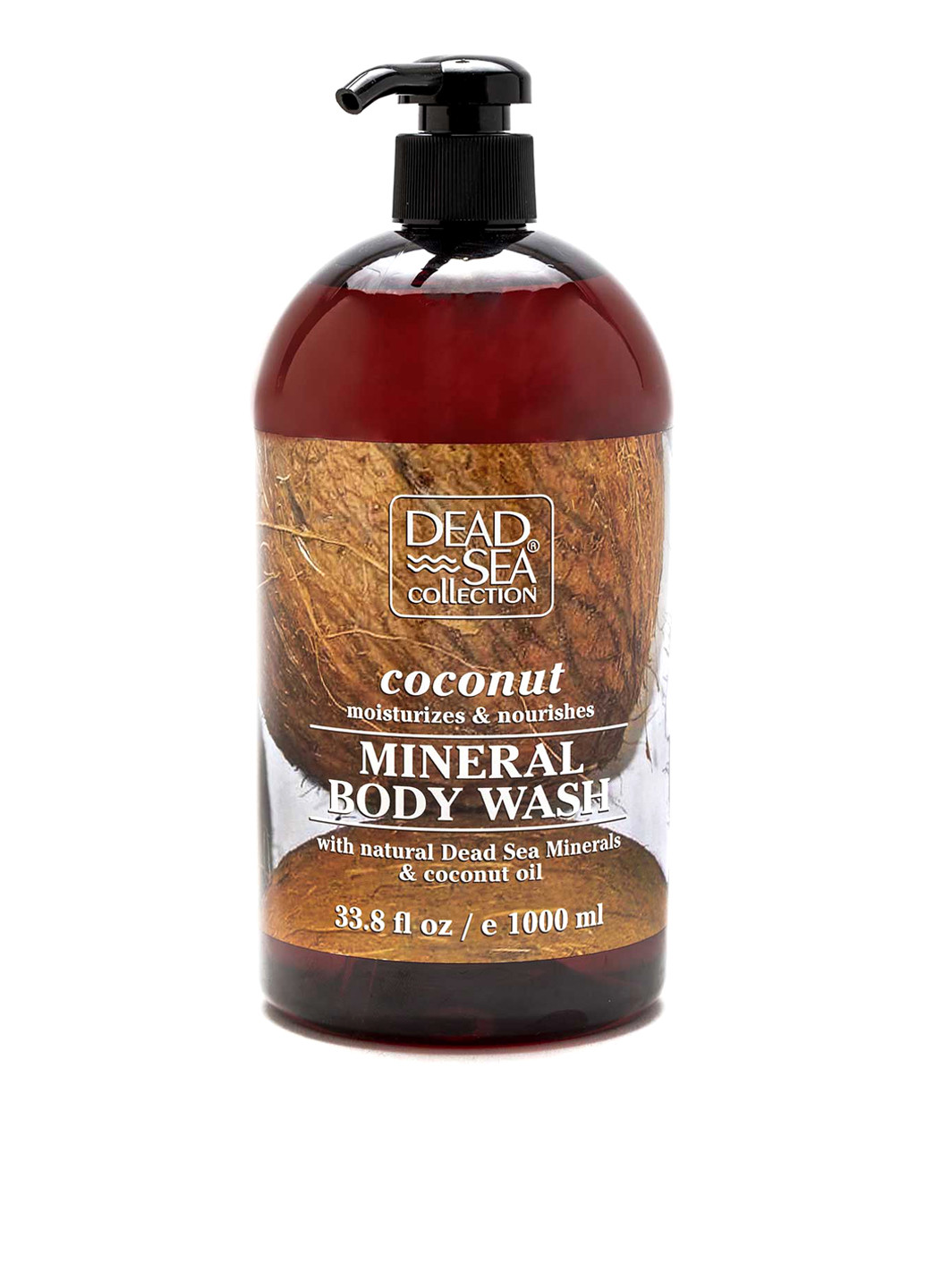 Гель для душа с минералами Мертвого моря и маслом кокоса, 1000 мл Dead Sea Collection
