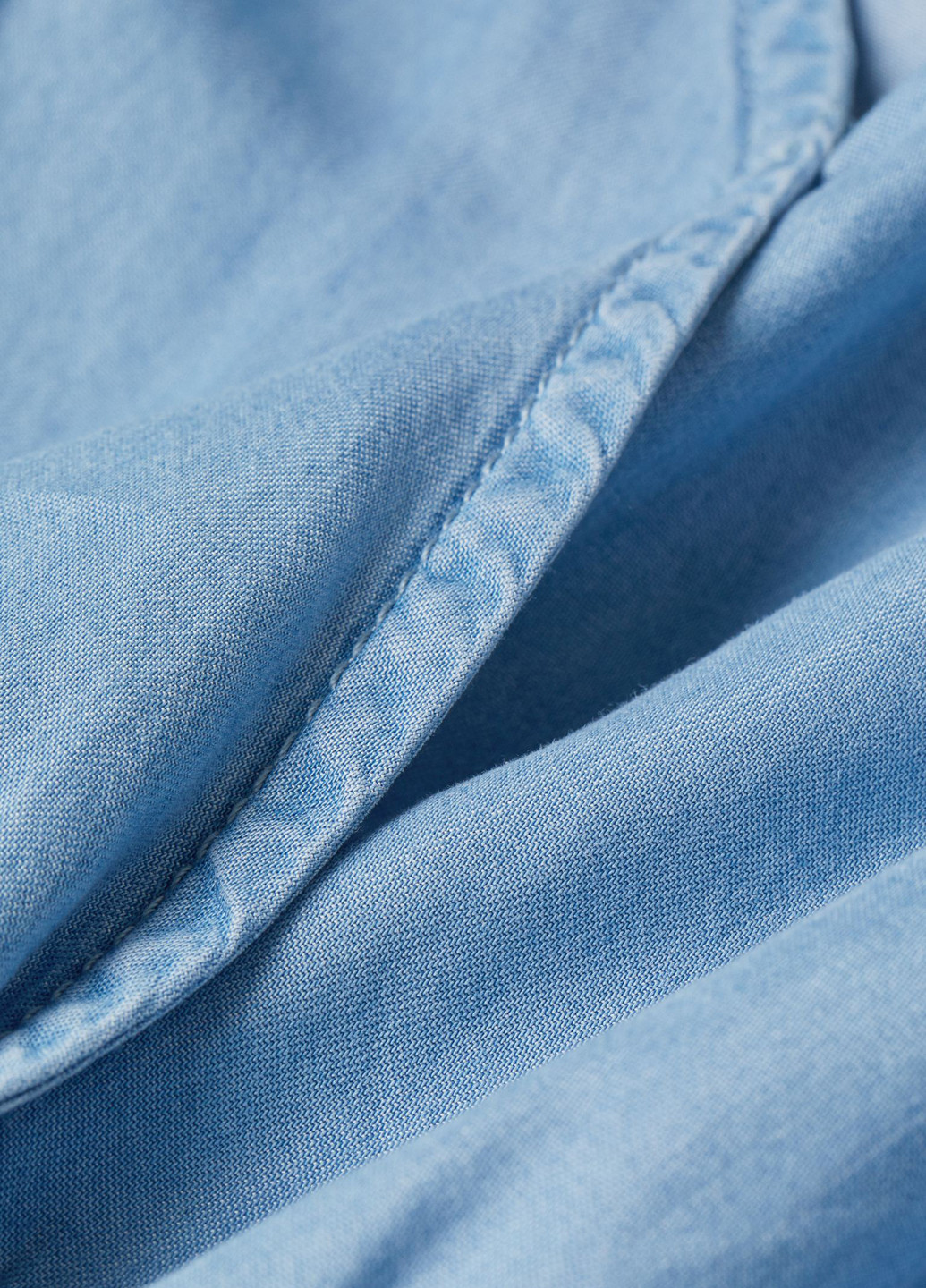 Комбінезон H&M комбінезон-шорти однотонний блакитний кежуал ліоцелл