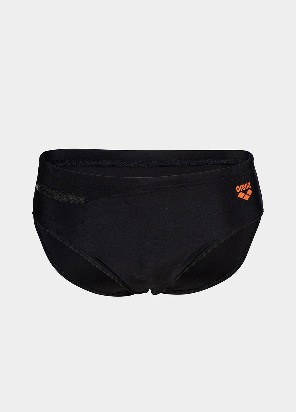Мужские черные пляжные плавки брифы Arena